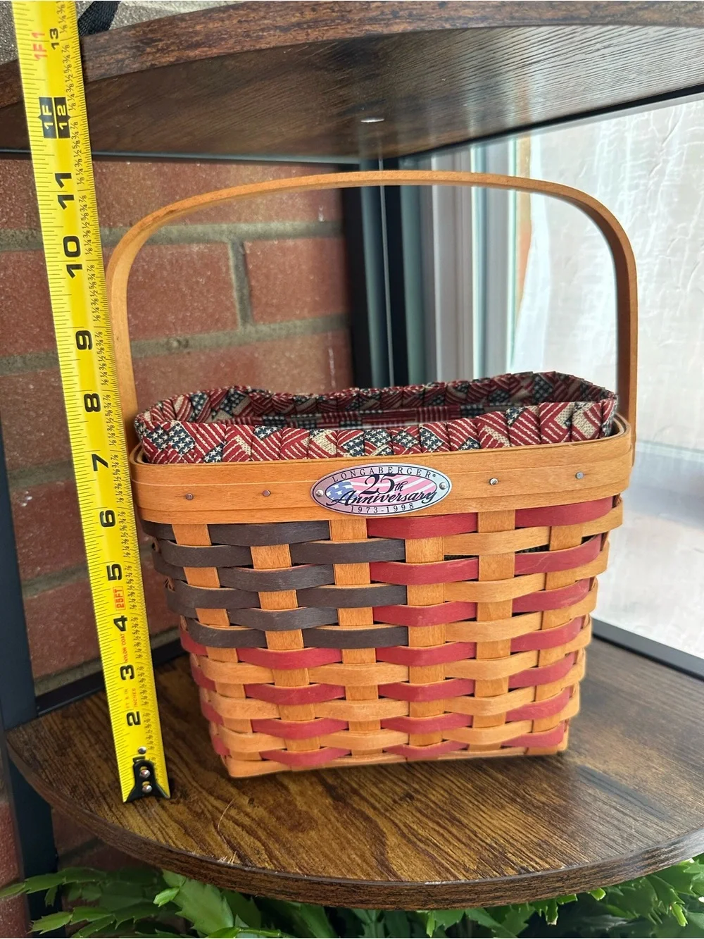 Longaberger 25th Anniversary Basket